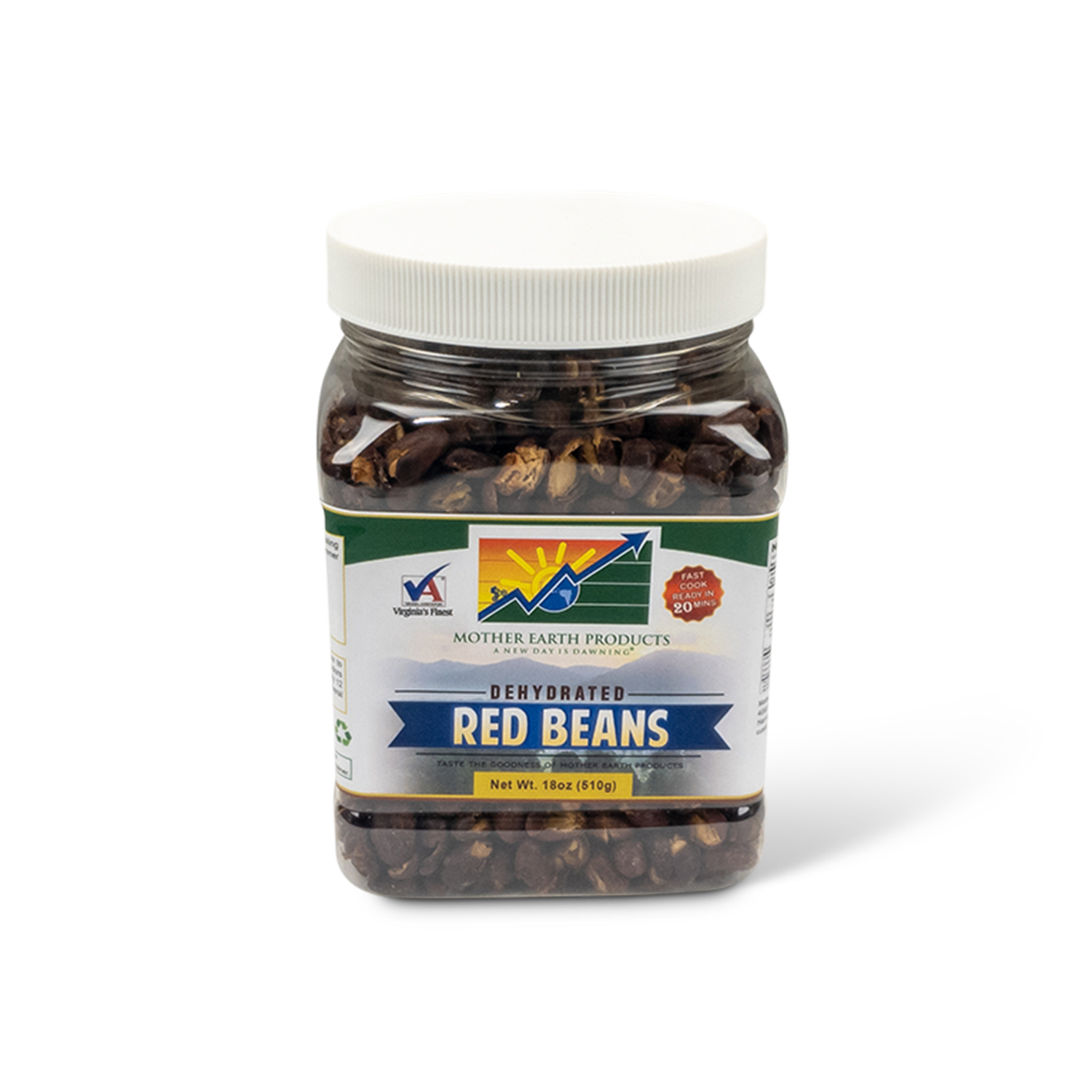 Dehydrated Red Beans Quart Jar